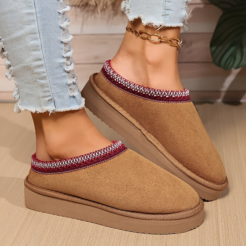 Cosy Slippers with Stitch Detail – Home Comfort, Relaxation