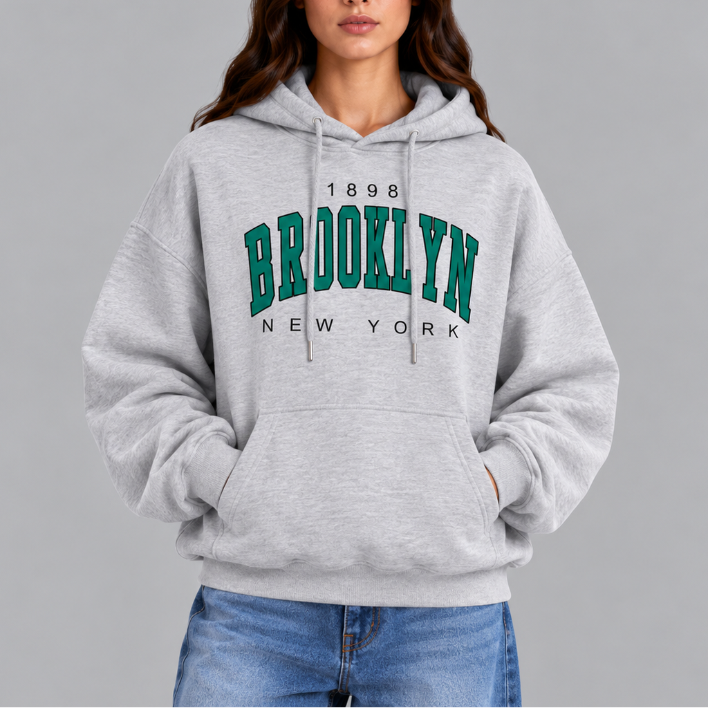 Women's Oversized Hoodie with Pockets – Casual Jumper for Everyday Wear, Relaxed Style