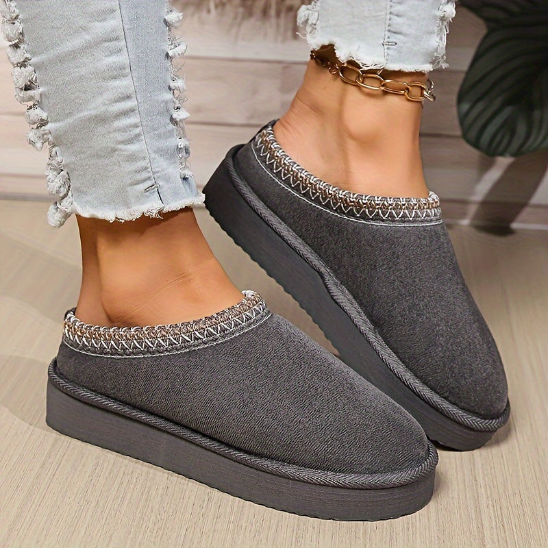 Cosy Slippers with Stitch Detail – Home Comfort, Relaxation