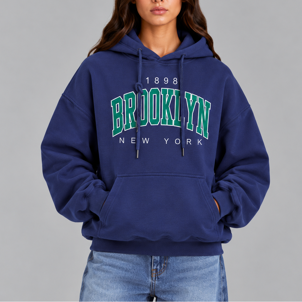 Women's Oversized Hoodie with Pockets – Casual Jumper for Everyday Wear, Relaxed Style