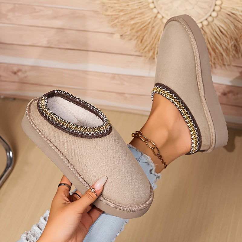 Cosy Slippers with Stitch Detail – Home Comfort, Relaxation