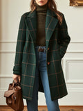 Wool Check Coat – Warm Layering, Stylish Everyday Wear