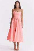 Midi Dress – Sleeveless, Occasion Gown for Weddings & Events