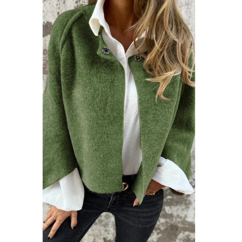 Loose Cashmere Jacket – Casual Layering, Stylish Outfits