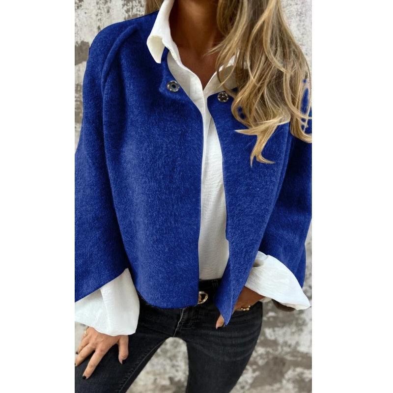 Loose Cashmere Jacket – Casual Layering, Stylish Outfits