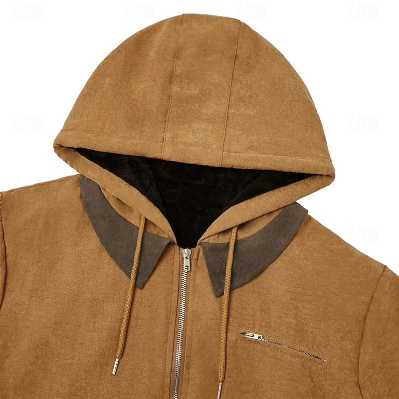 Fleece-Lined Hooded Jacket – Cosy Winter Wear, Outdoor Activities